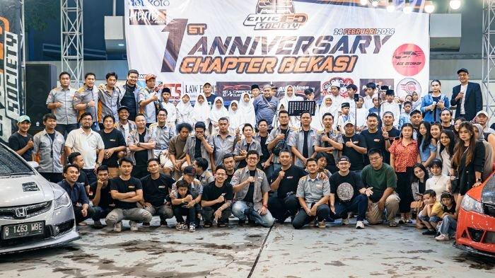 Komunitas Hobi Civic FD Society Gelar Munas 2024 Dan Rayakan Anniversary Chapter Bekasi