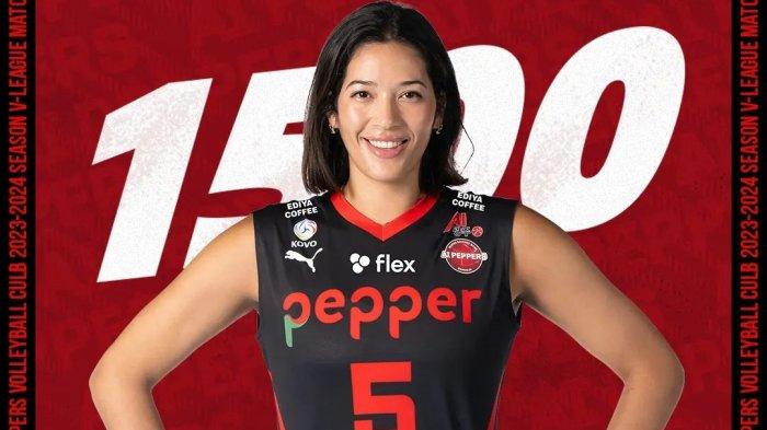 Update Top Skor Liga Voli Korea: Sempat Jadi Pesaing Megawati, Opposite Ai Peppers Tembus 5 Besar